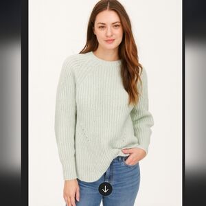 Gap mint green long sleeve sweater XS